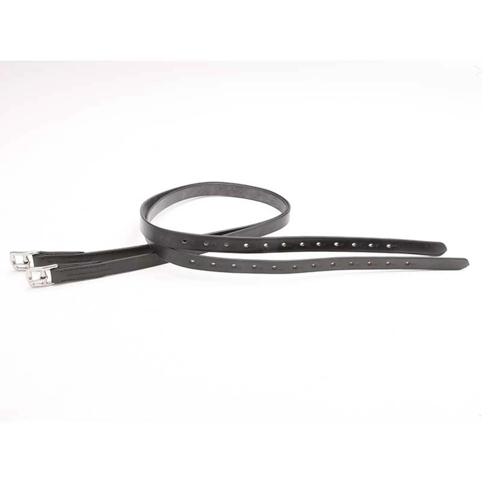Deluxe Stirrup Leathers Black 47" - Image 6